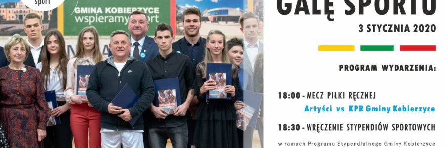 Zaproszenie na Galę Sportu & Mecz Piłki Ręcznej: Artyści vs KPR Gminy Kobierzyce