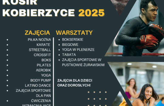 OFERTA ZAJĘĆ SPORTOWYCH W OKRESIE WAKACYJNYM